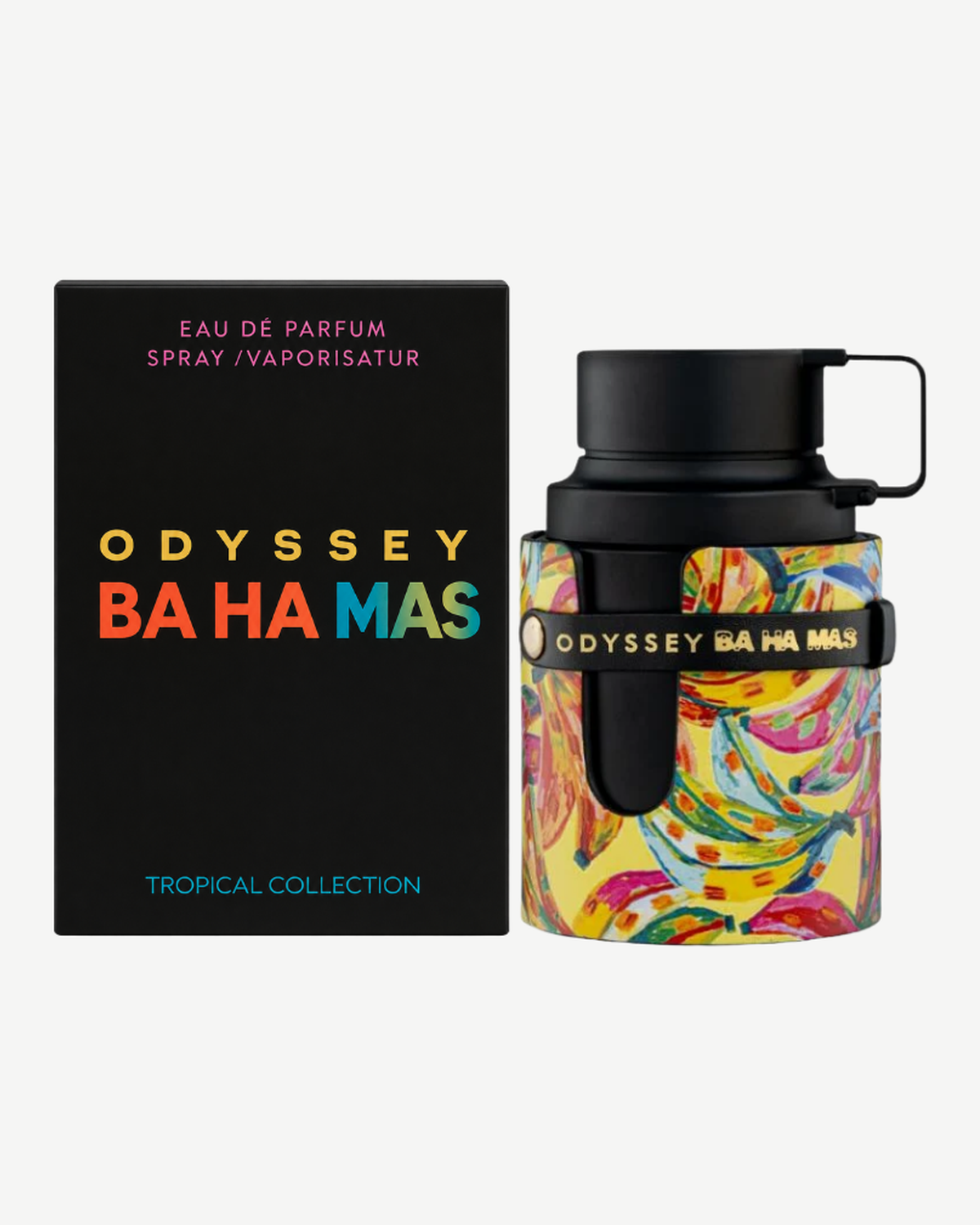 Armaf Odyssey Ba Ha Mas junto a su caja