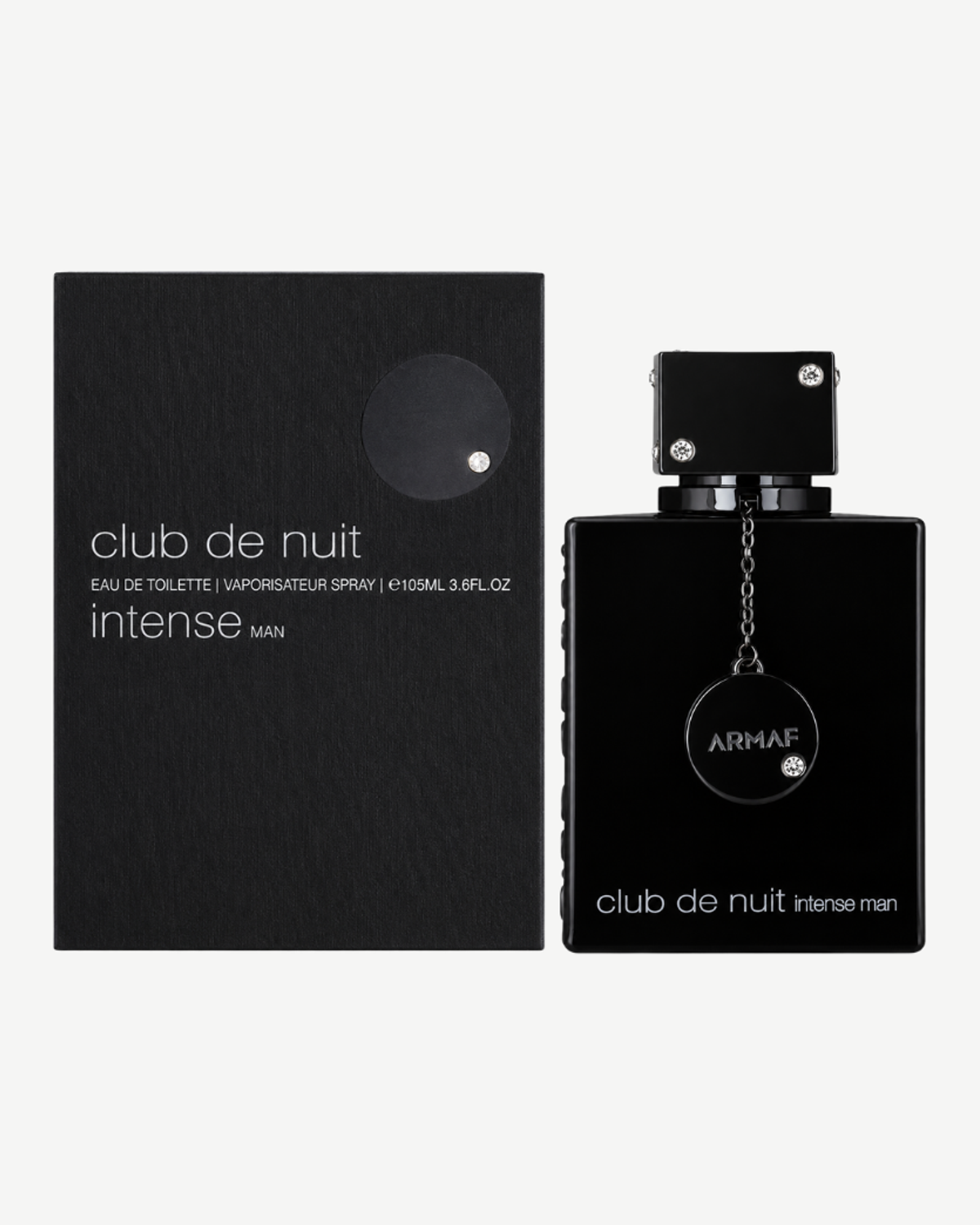 Armaf Club de Nuit Intense Man junto a su caja