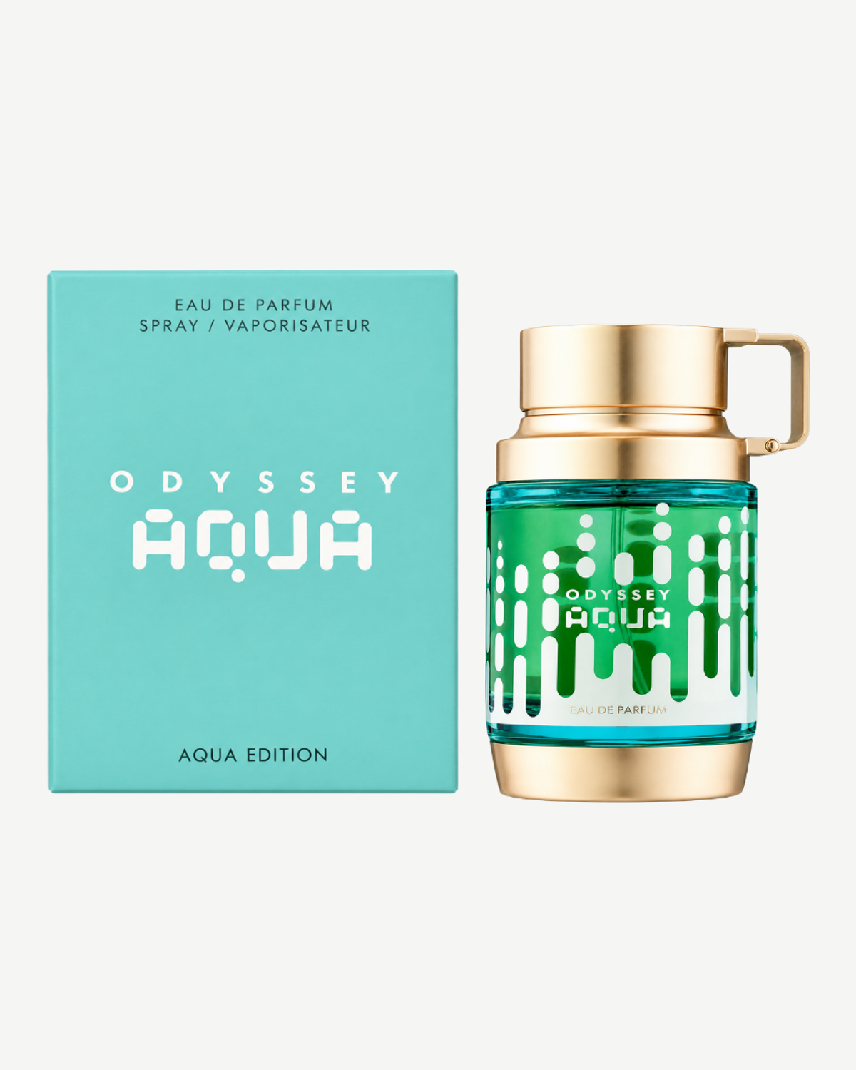 Armaf Odyssey Aqua Edition junto a su caja